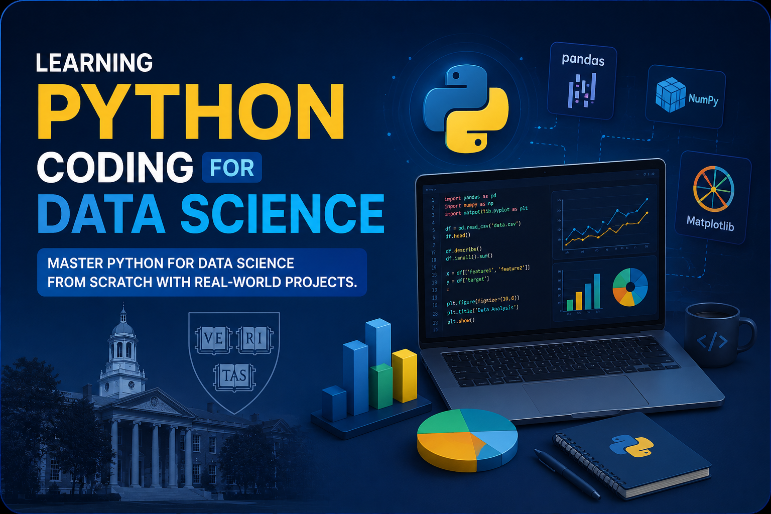 Learning Python Coding for Data Science